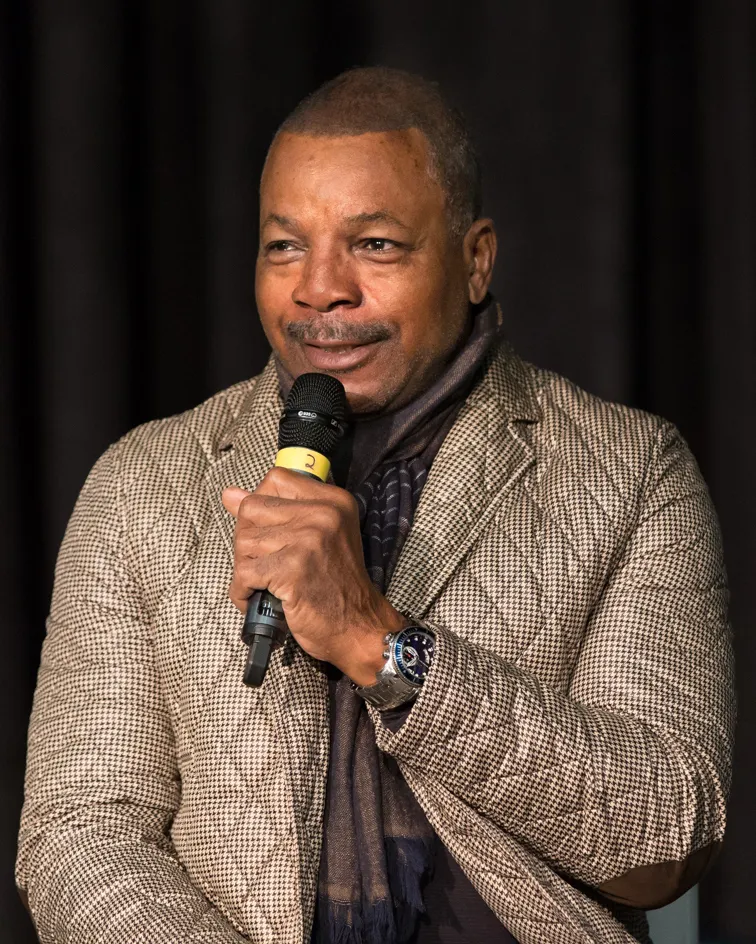 Carl Weathers speaks podczas Calgary Comic Expo w 2015. Wikimedia, Youngjim, CC BY-SA 4.0