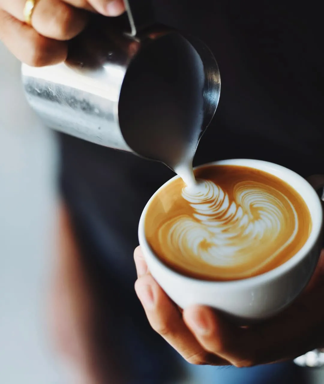 Latte art / fot. Chevanon Photography / Źródło: Pexels