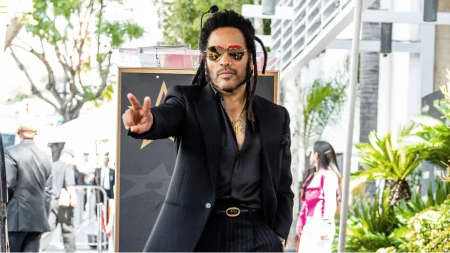 Leny Kravitz na Hollywood Boulevard / Źródło zdjęcia Instagram.com/lennykravitz