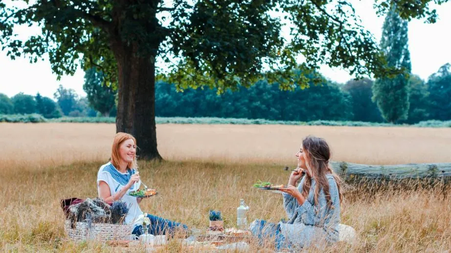 Piknik na świeżym powietrzu / fot. Toa Heftiba / Źródło: Unsplash