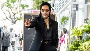 Leny Kravitz na Hollywood Boulevard / Źródło zdjęcia Instagram.com/lennykravitz